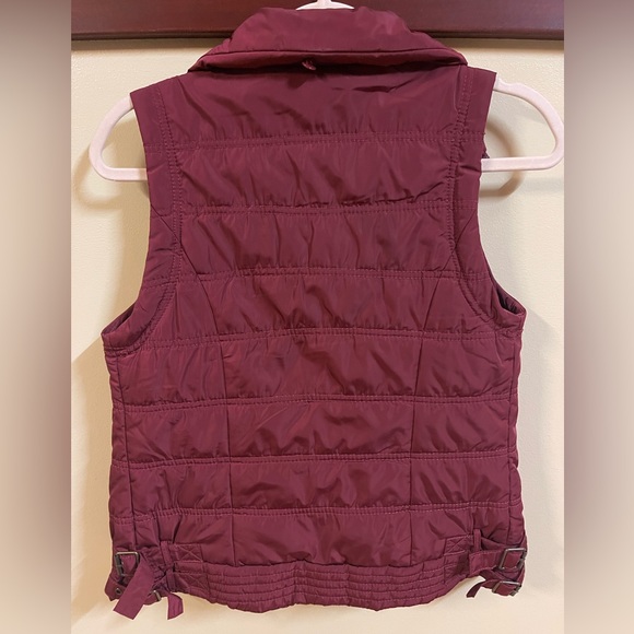 Maurices maroon Vest - Picture 3 of 3